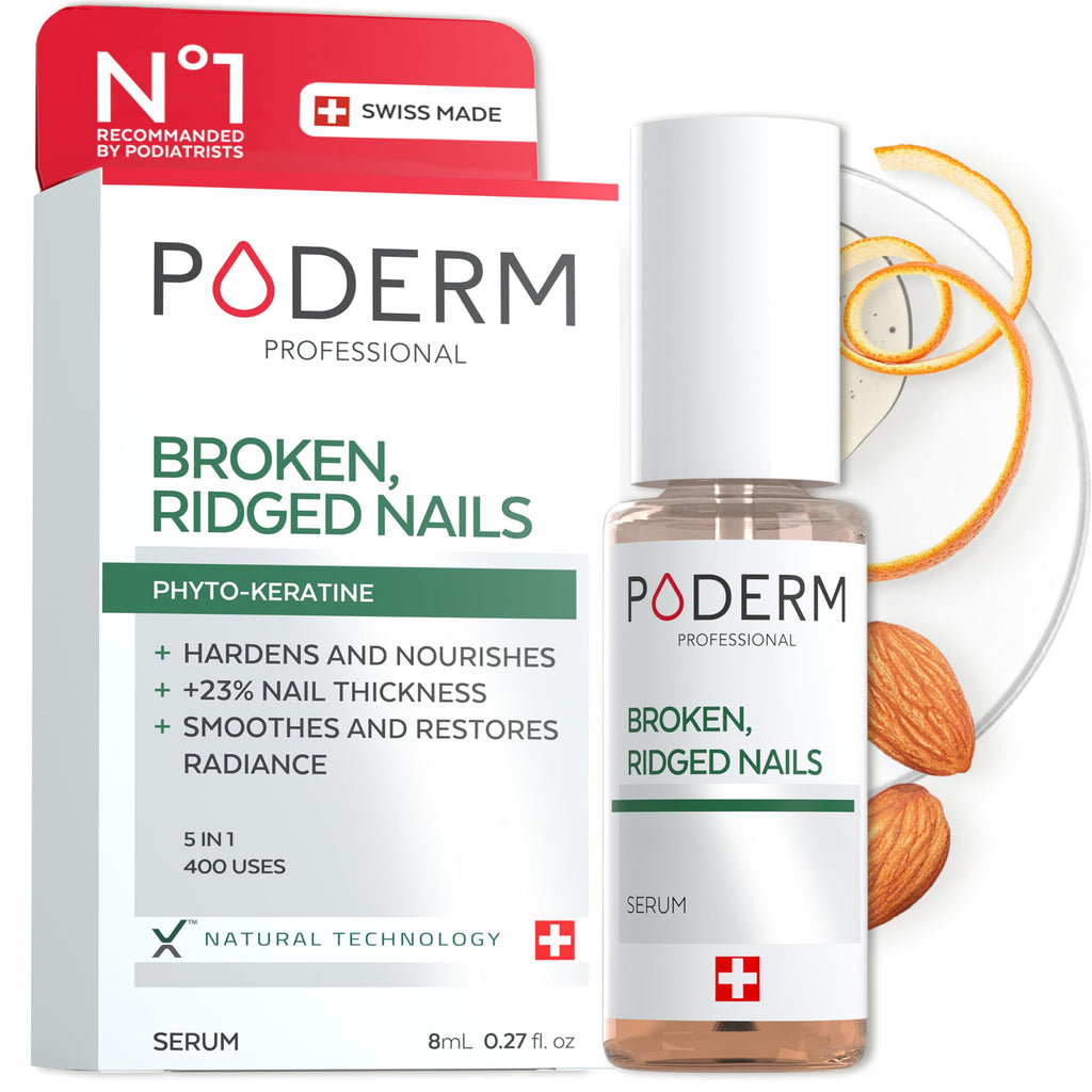 PODERM 100% Natural Nail Repair Oil-Serum – Swiss Made