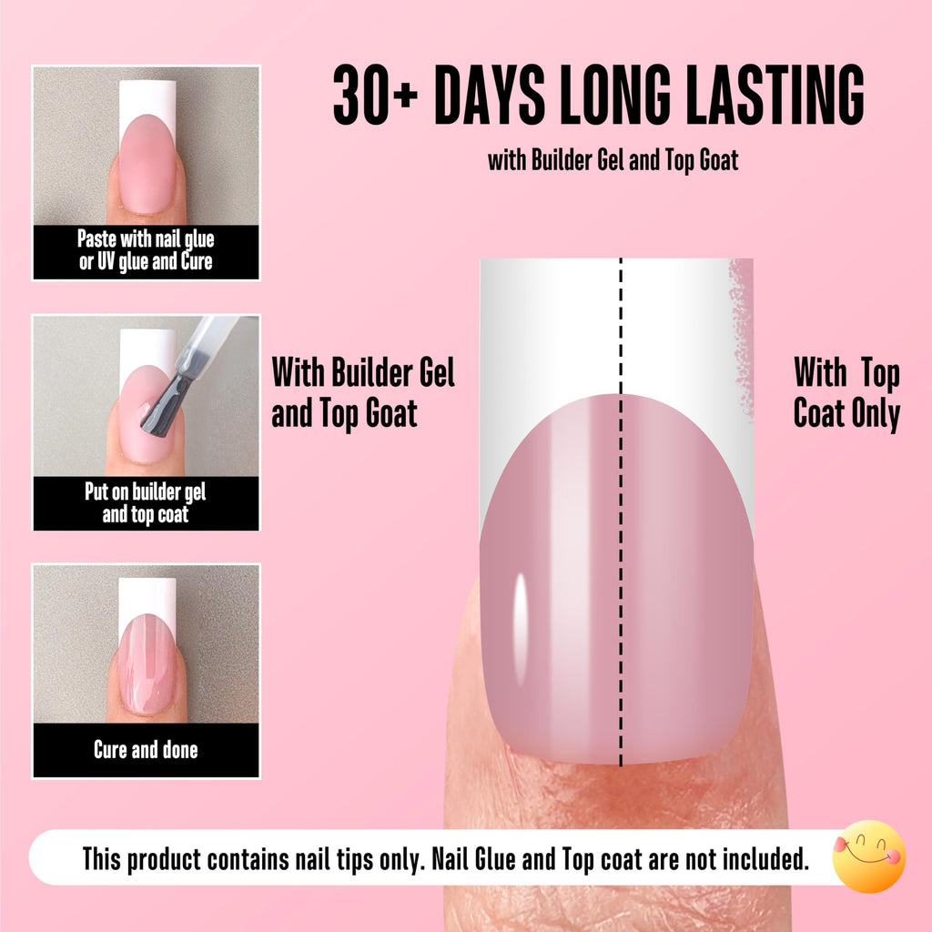 NOVO OVO Soft Gel Full Cover Nail Tips