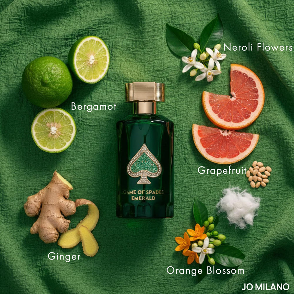 Jo Milano Game of Spades Emerald Unisex Parfum Spray