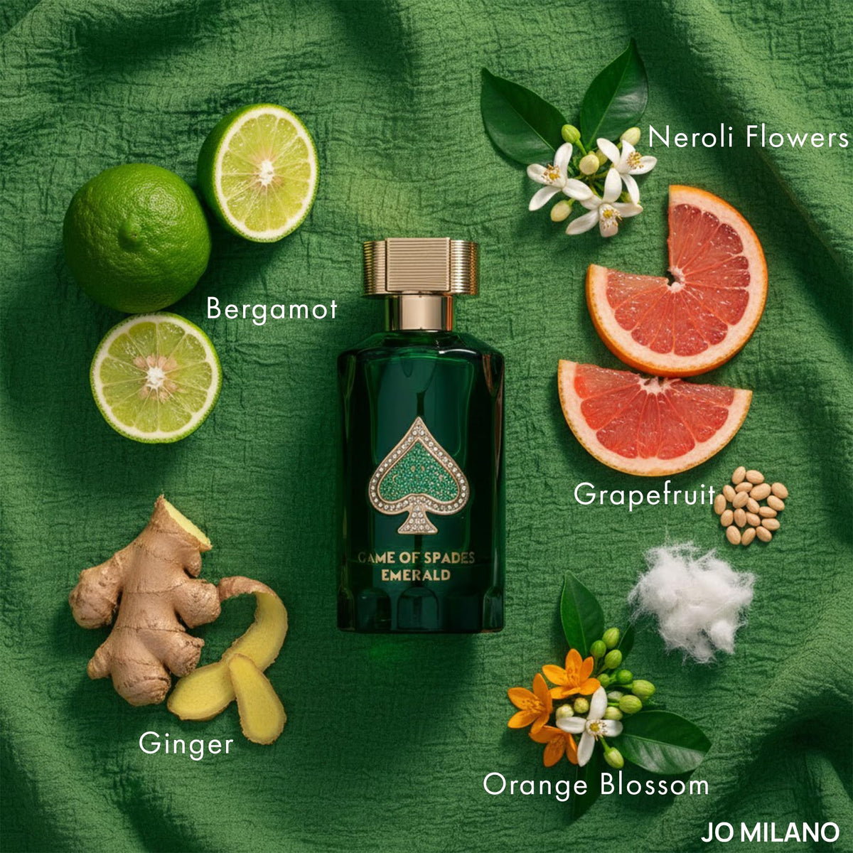 Jo Milano Game of Spades Emerald Unisex Parfum Spray