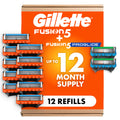 Gillette Fusion5 and ProGlide Men's Razor Blade Refills, 5-Blade Cartridges