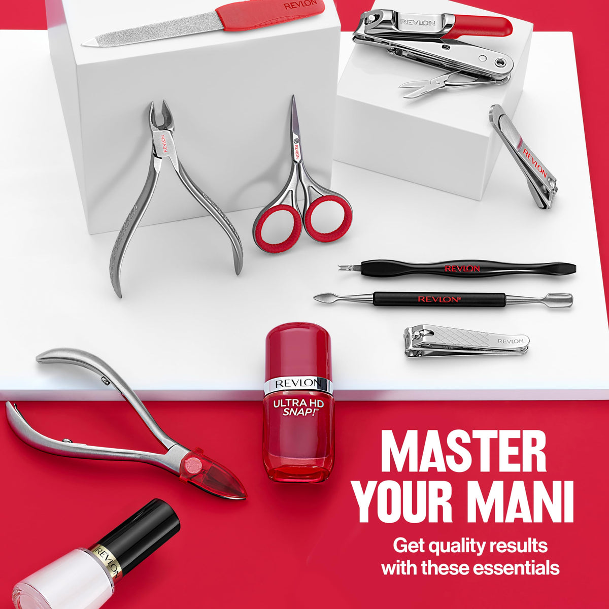 Revlon Full Jaw Cuticle Nipper Stainless Steel Manicure Tool