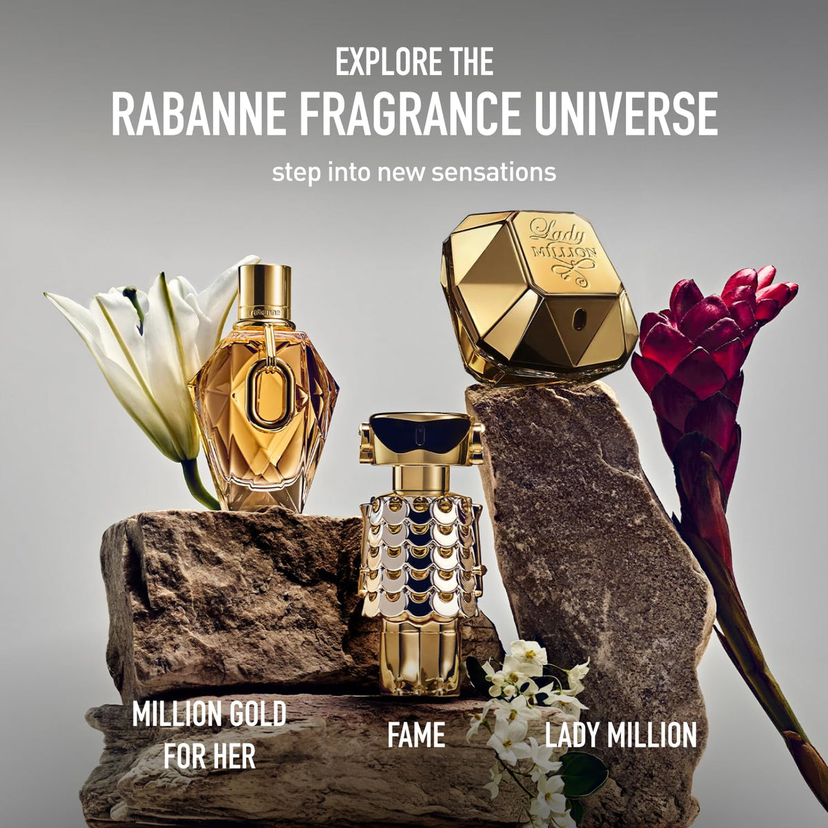 Rabanne Lady Million Eau de Parfum Floral Woody Perfume for Women