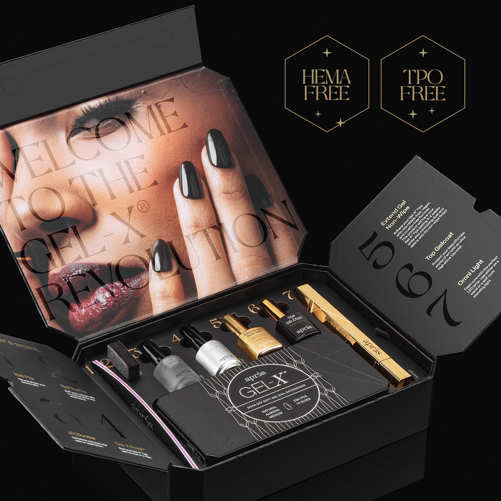 Aprés Gel-X Professional Soft Gel Nail Extension Starter Kit