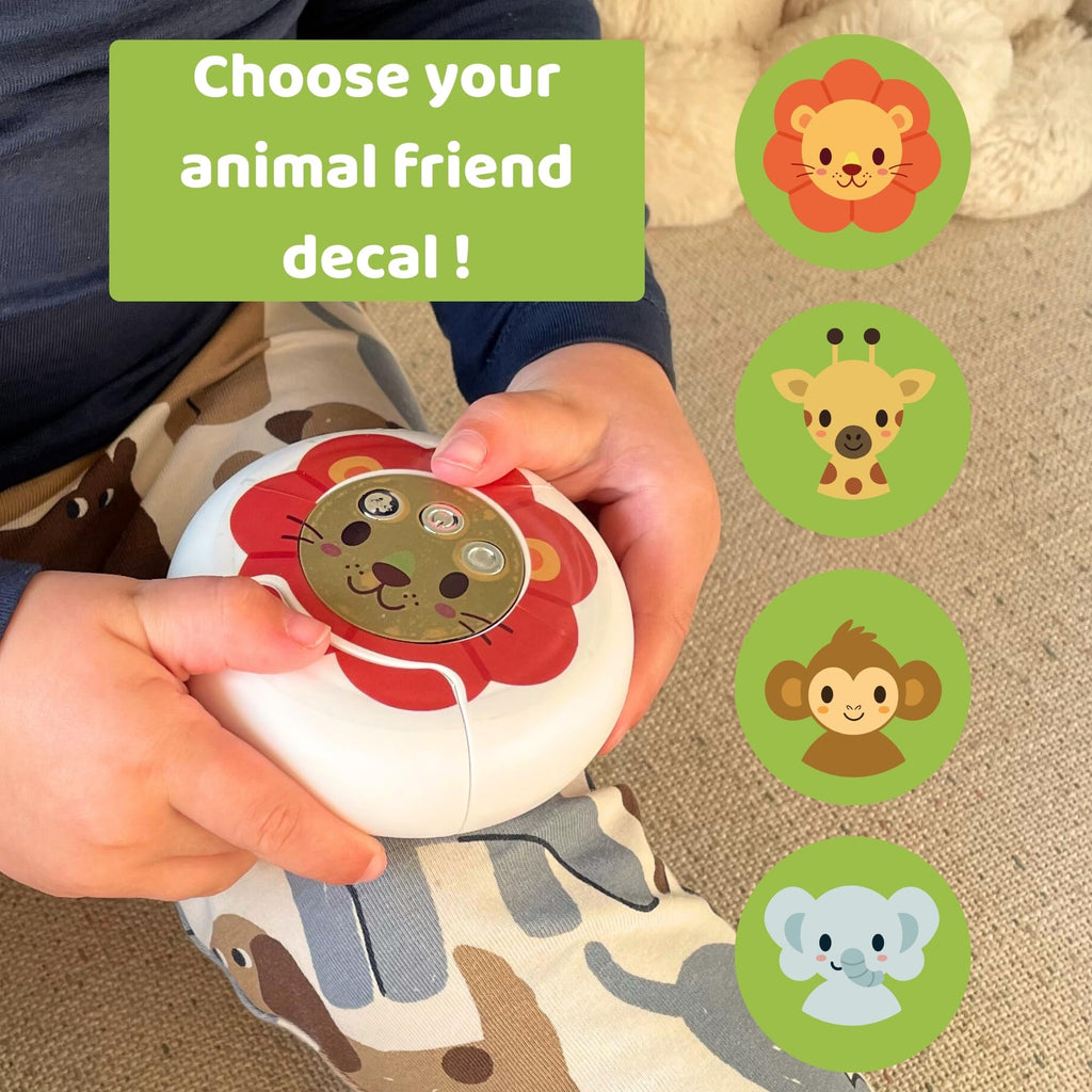 JiggleBoo Electric Baby Nail Clipper with LED Light