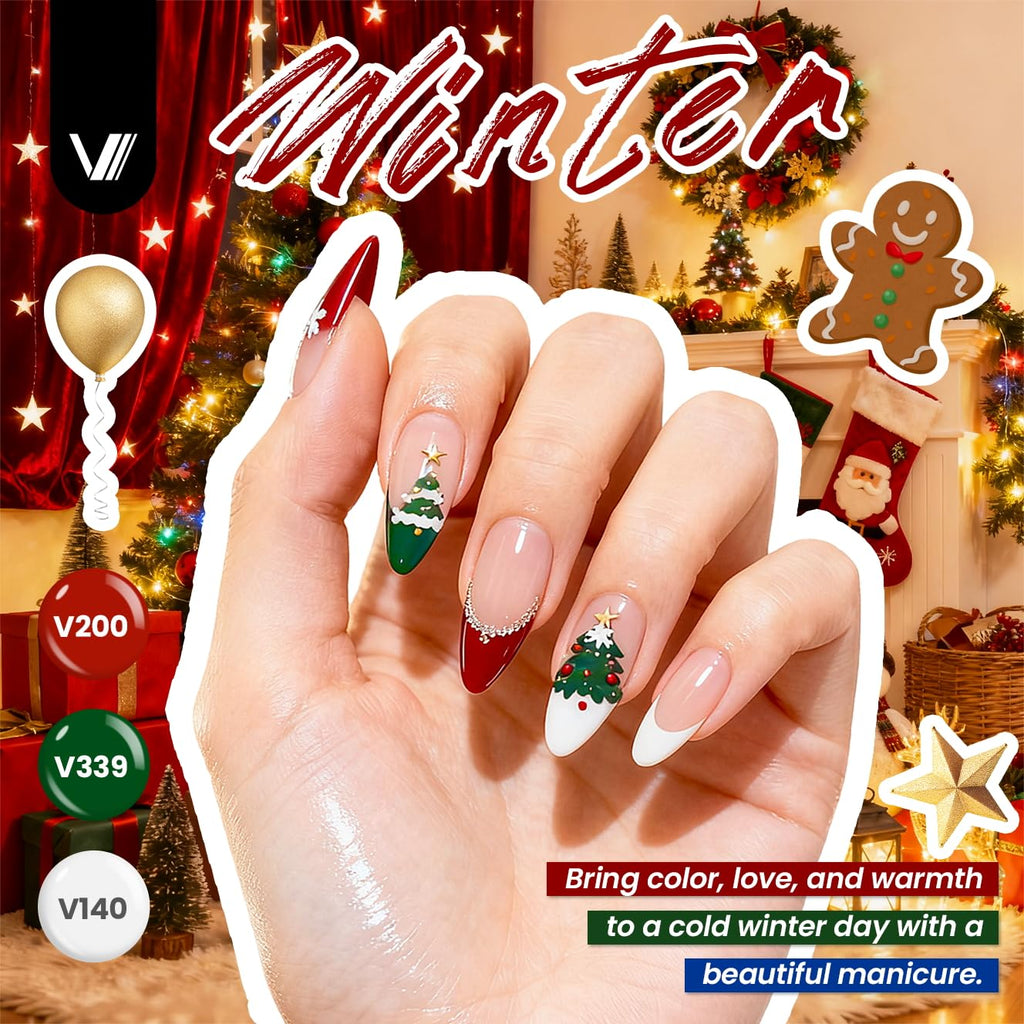 VANREESA Gel Nail Polish Kit for DIY Manicures