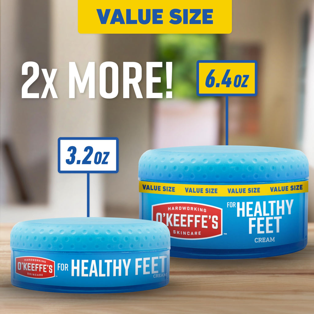 O'Keeffe's Healthy Feet Concentrated Foot Cream for Dry, Cracked Feet