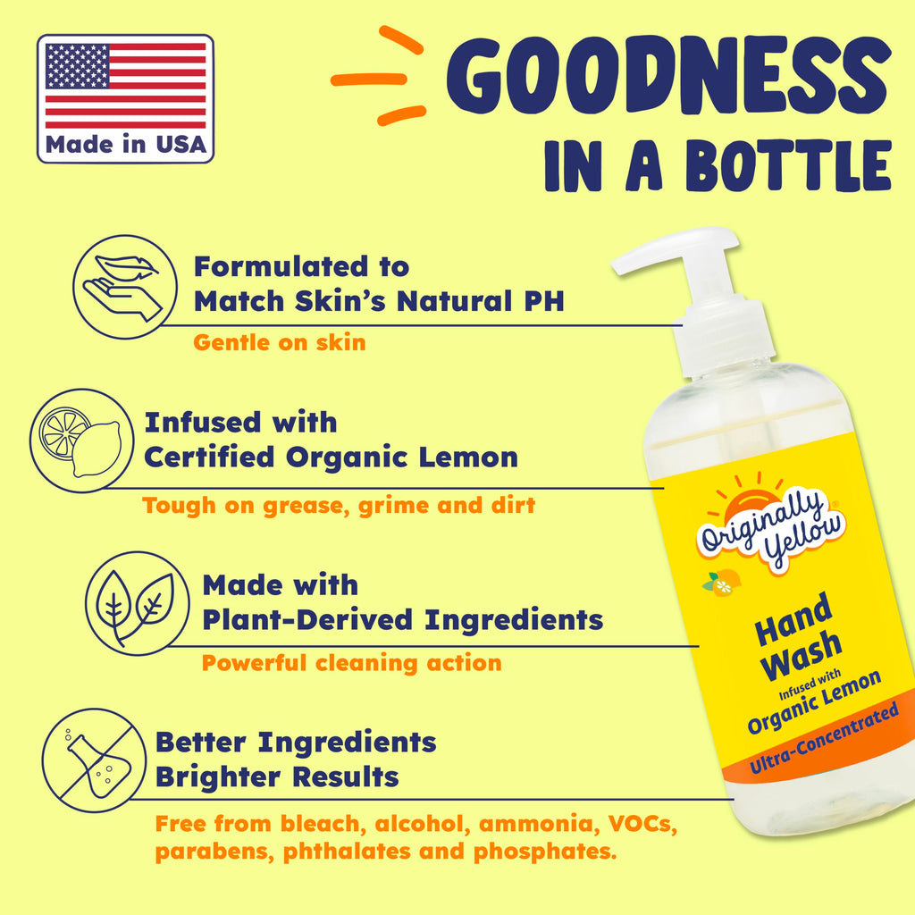 Originally Yellow Gentle Liquid Hand Soap