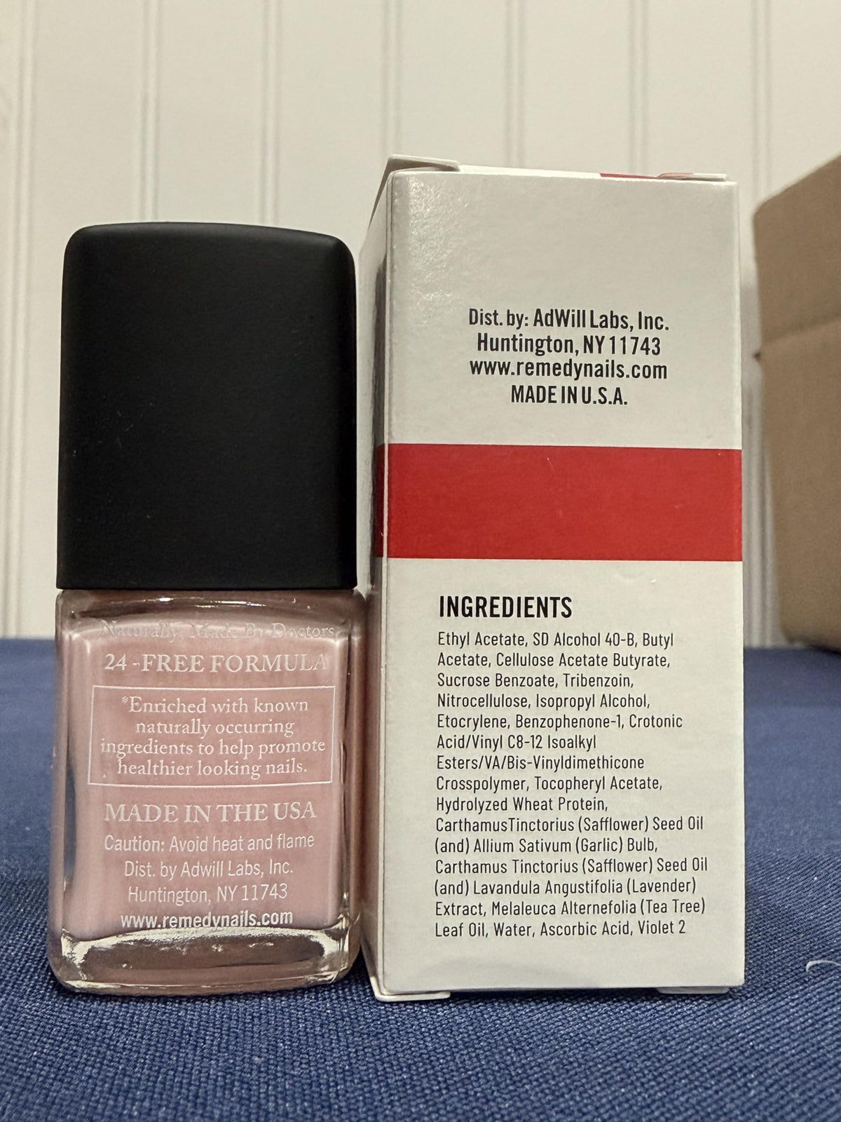 Dr’s Remedy Enriched Nail Polish, Non-Toxic 24-Free Formula