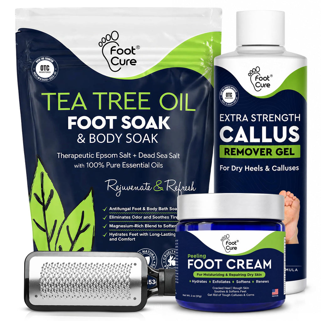 Foot Care Combo Set for At-Home Pedicure Routines