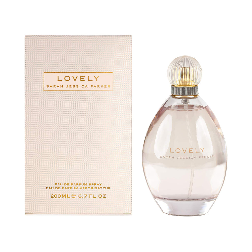 Lovely by SJP Eau de Parfum Spray for Women, Floral Woody Musk Fragrance, 6.7 oz