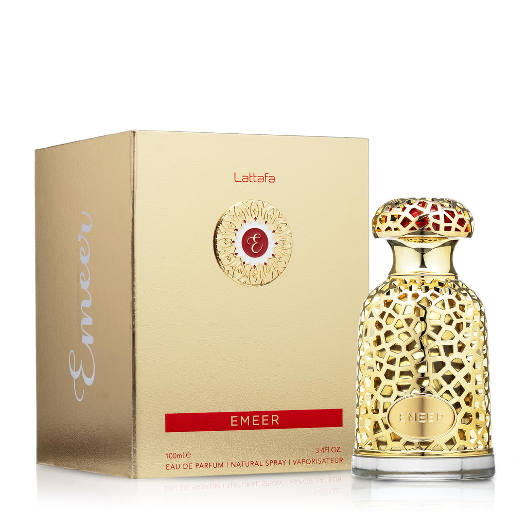 Lattafa Emeer Eau de Parfum Spray for Women and Men, 3.4 oz
