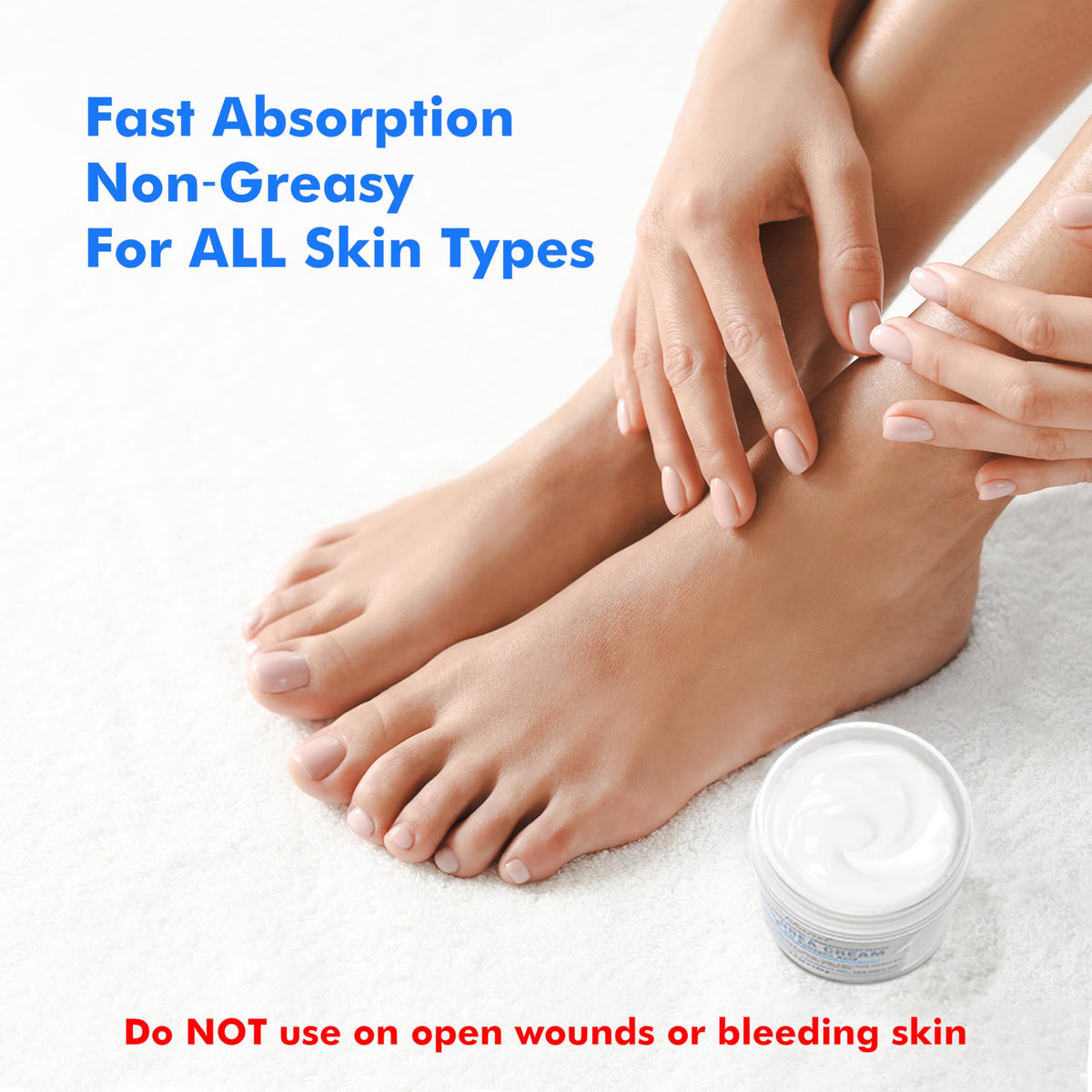 Ebanel Urea 40% Cream with Salicylic Acid 2% for Dry, Rough Skin