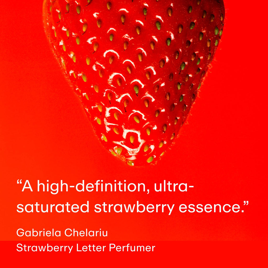 PHLUR Strawberry Letter Eau de Parfum, Fruity Floral Fragrance