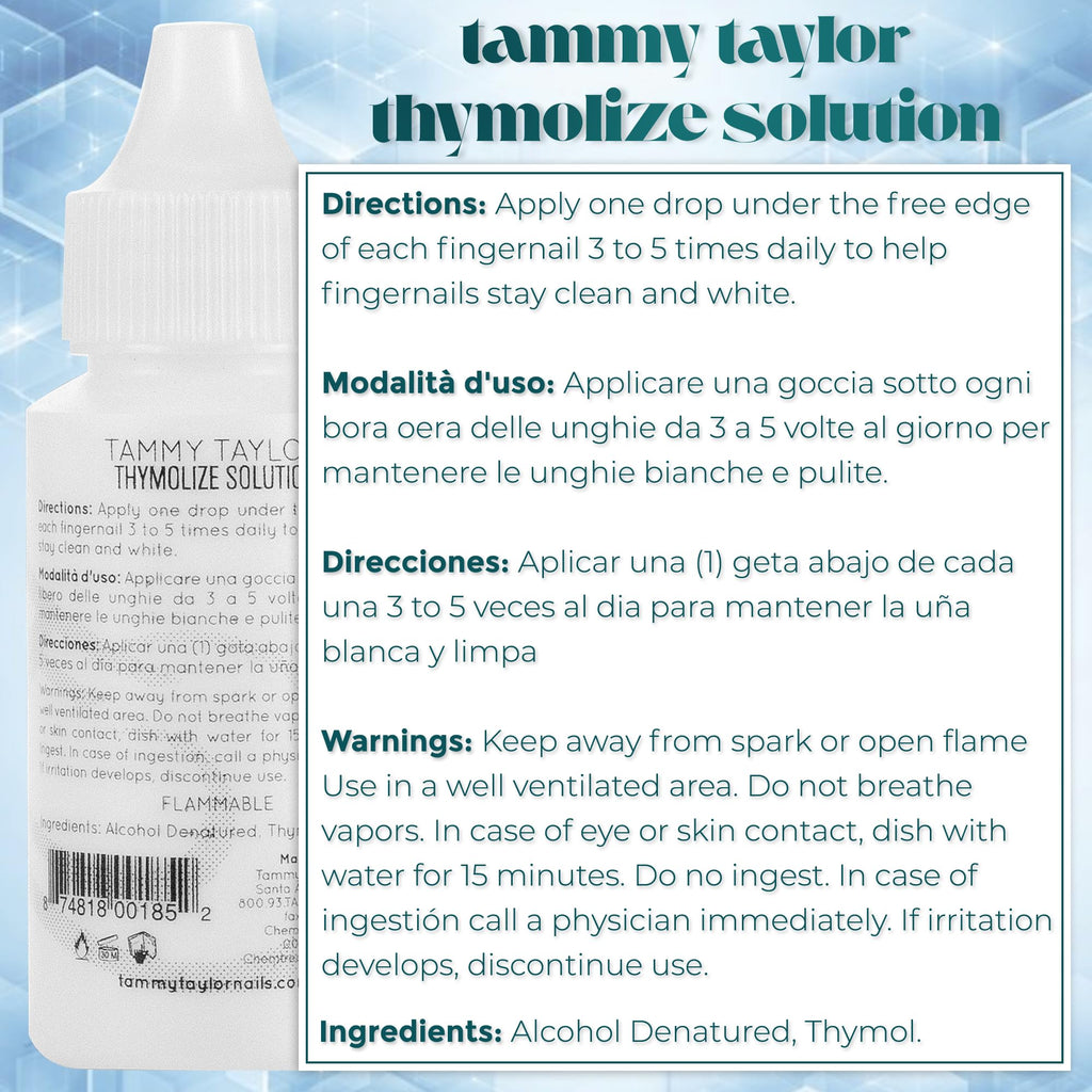 Tammy Taylor Thymolize Extra Strength Nail Treatment