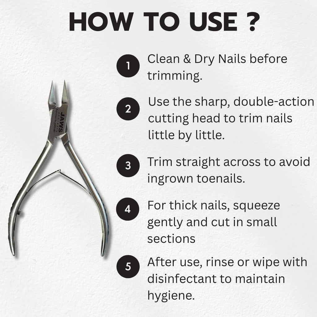 Stainless Steel Nail Clippers and Nippers