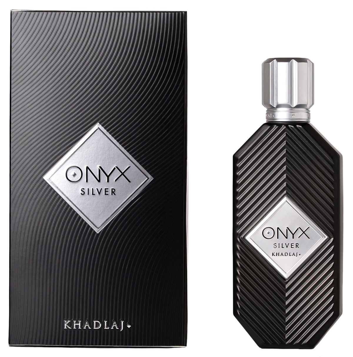 Khadlaj Onyx Silver Eau de Parfum Spray for Men