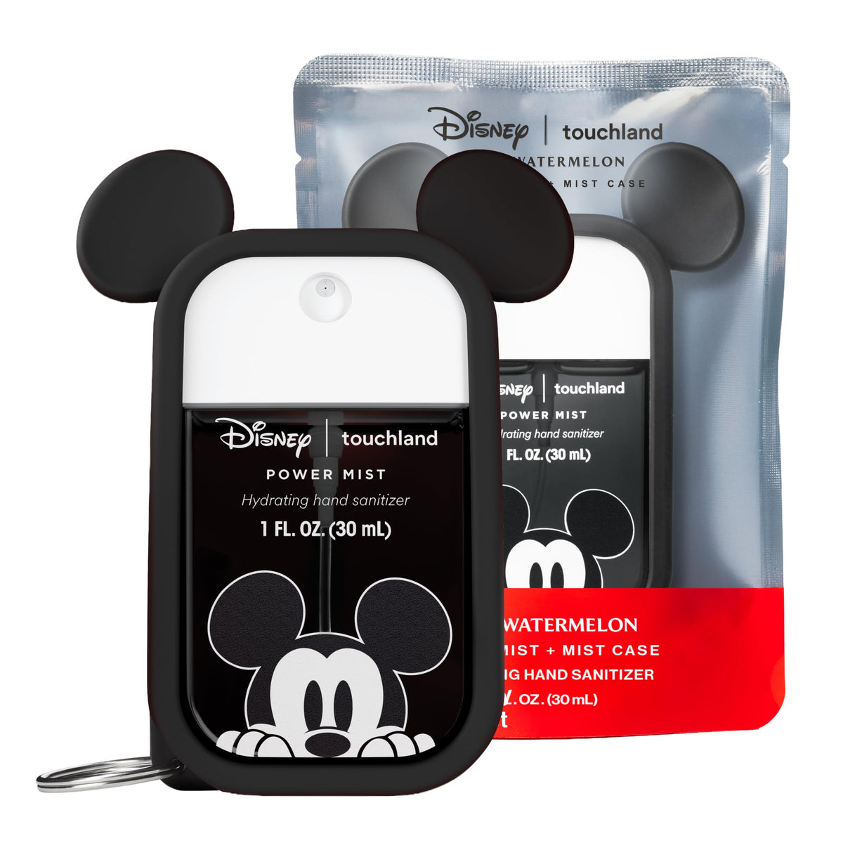 Touchland Disney Mickey Mouse Hand Sanitizer & Mist Case Set, Travel Size, Wild Watermelon