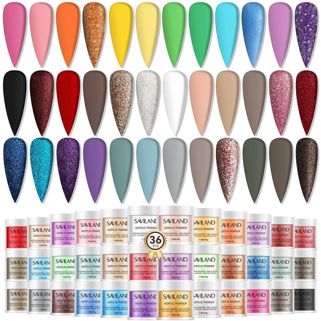 SAVILAND Acrylic Nail Powder Set for Nail Art