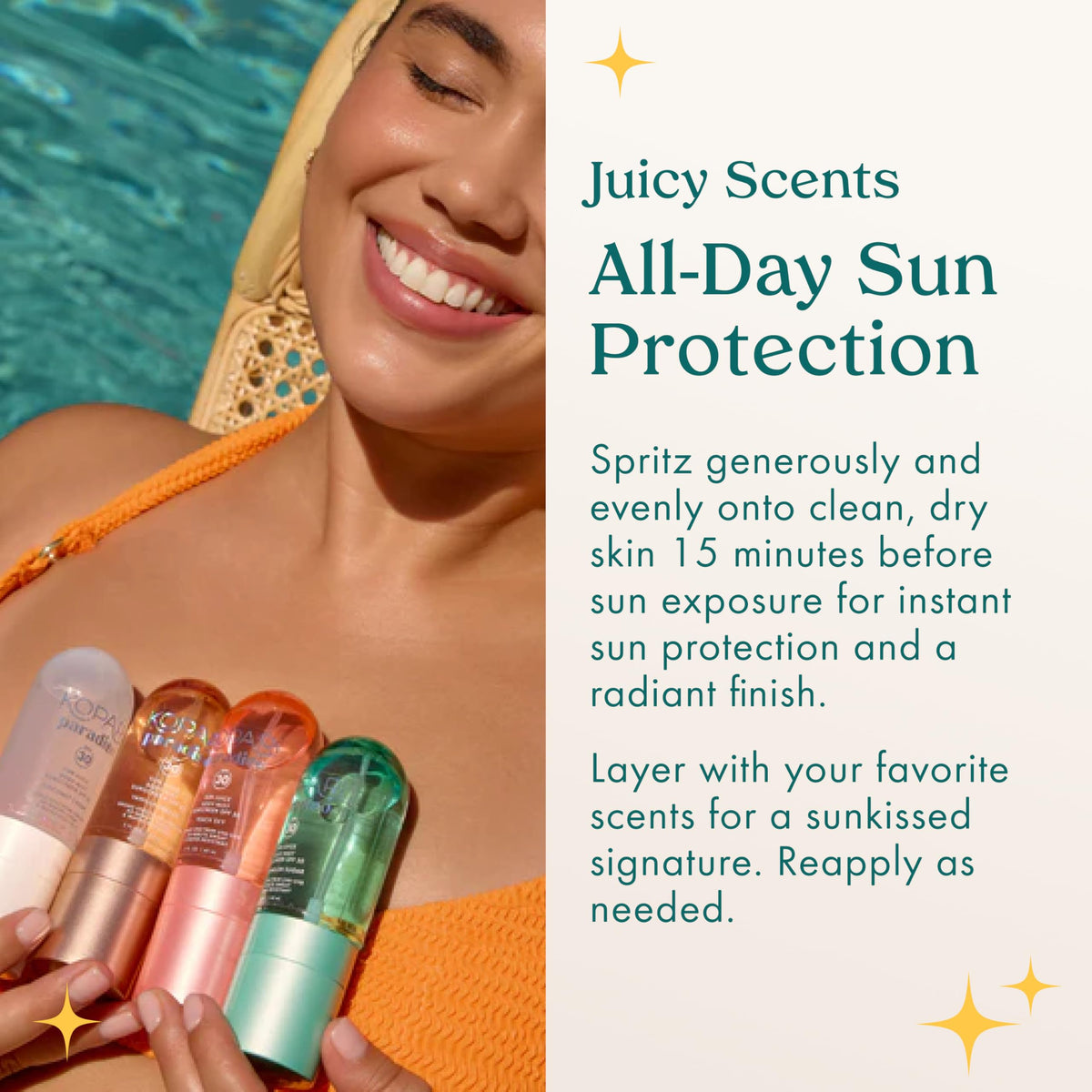 Kopari Paradiso Sun Juice SPF 30 Broad-Spectrum Body Mist