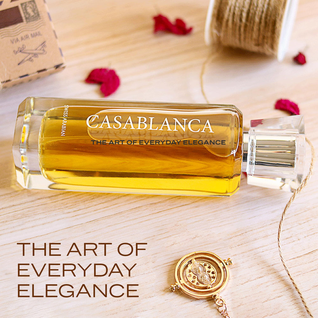 Swiss Arabian Casablanca Eau de Parfum Spray Fragrance, 3.4 Oz