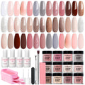 AzureBeauty Dip Powder Nail Kit for DIY Nail Art and Manicure