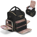 LUXJA Nail Polish Organizer Bag with Removable Cases and Tool Storage