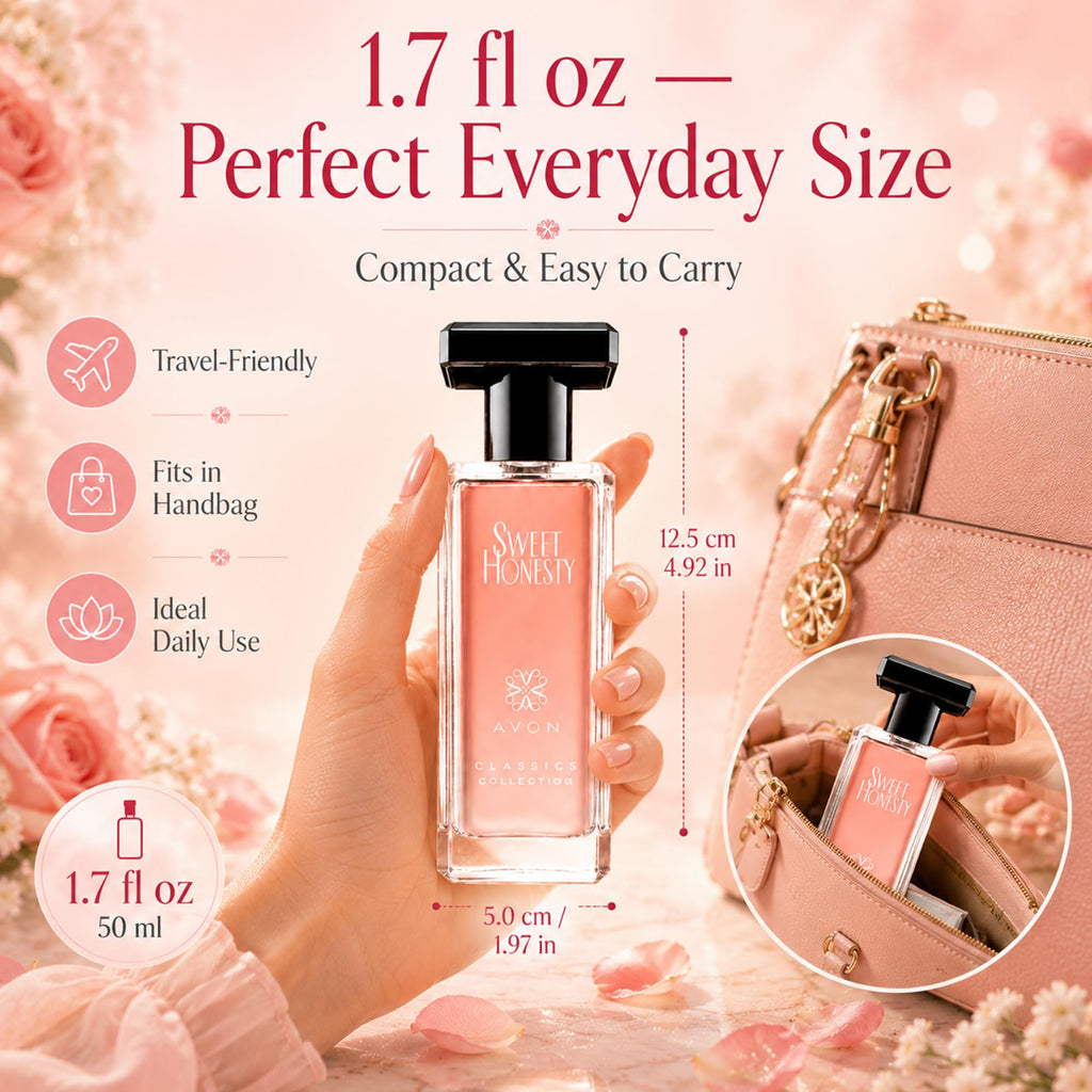 AVON Sweet Honesty Women's Eau de Cologne Spray, 1.7 Fl Oz
