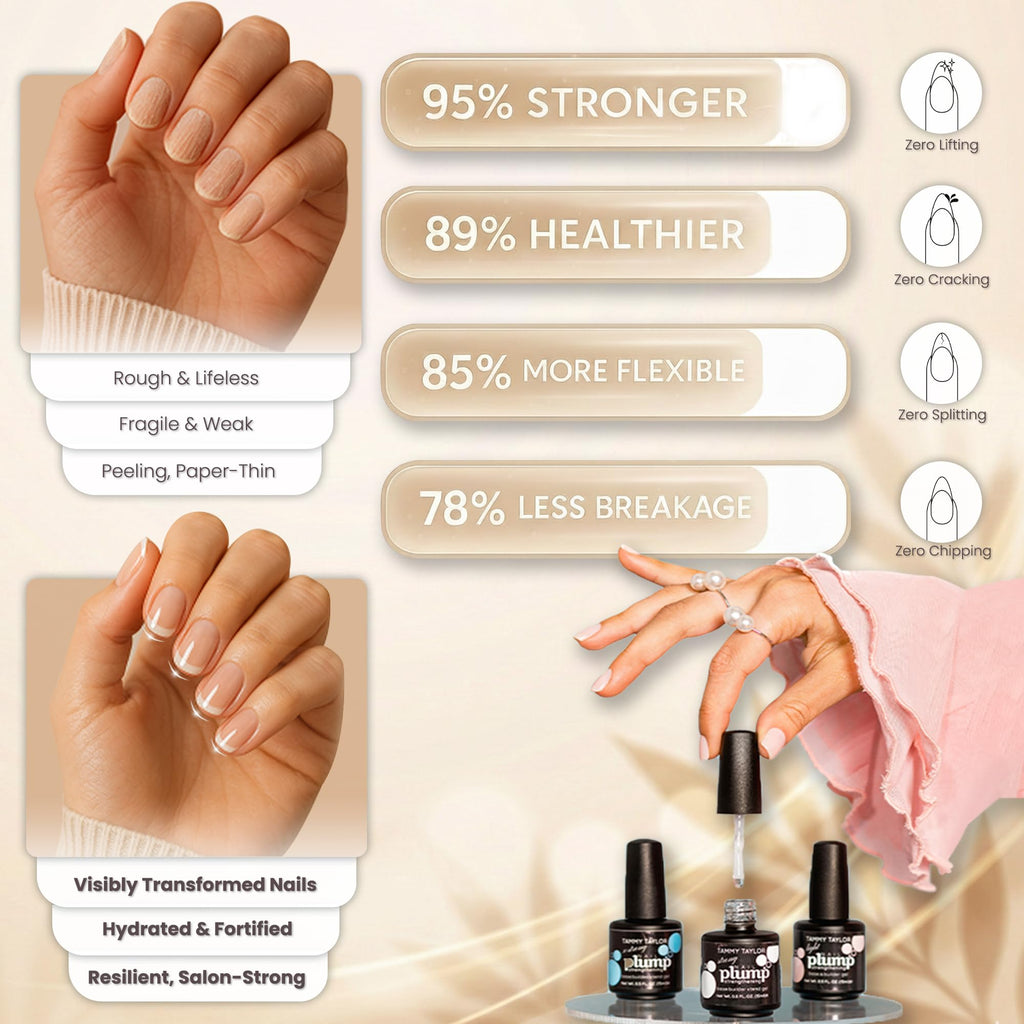 Tammy Taylor Nail Plump Strengthener Hard Gel Nail Treatment