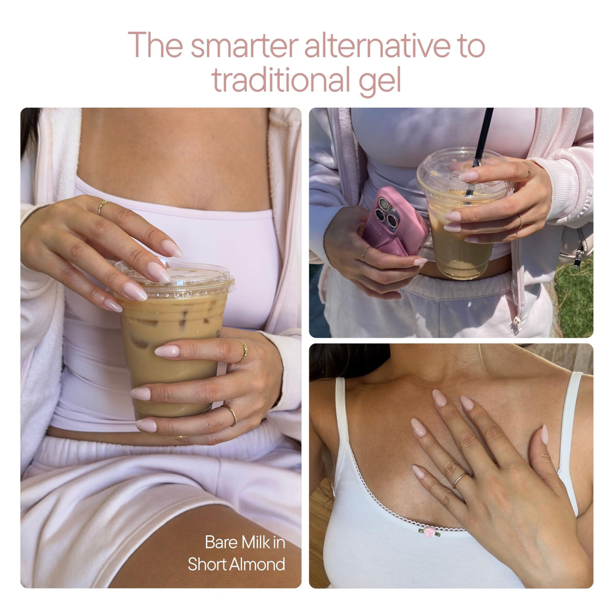 Celebritips Salon U-ltimate Extra Short Almond Press-On Nails Kit