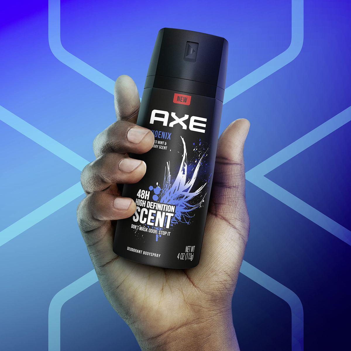 AXE Phoenix Men's Aluminum-Free Body Spray Deodorant, 4 oz