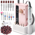 Professional Rechargeable Nail Drill Kit, 45,000 RPM with 13 Bits