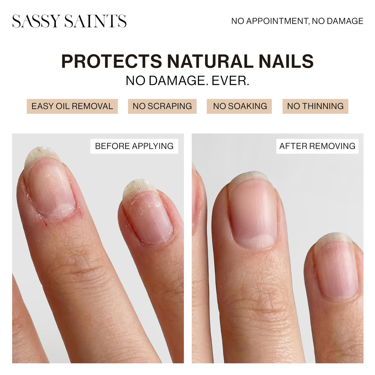 Sassy Saints UV-Free Pre-Cured Gel Nail Wraps