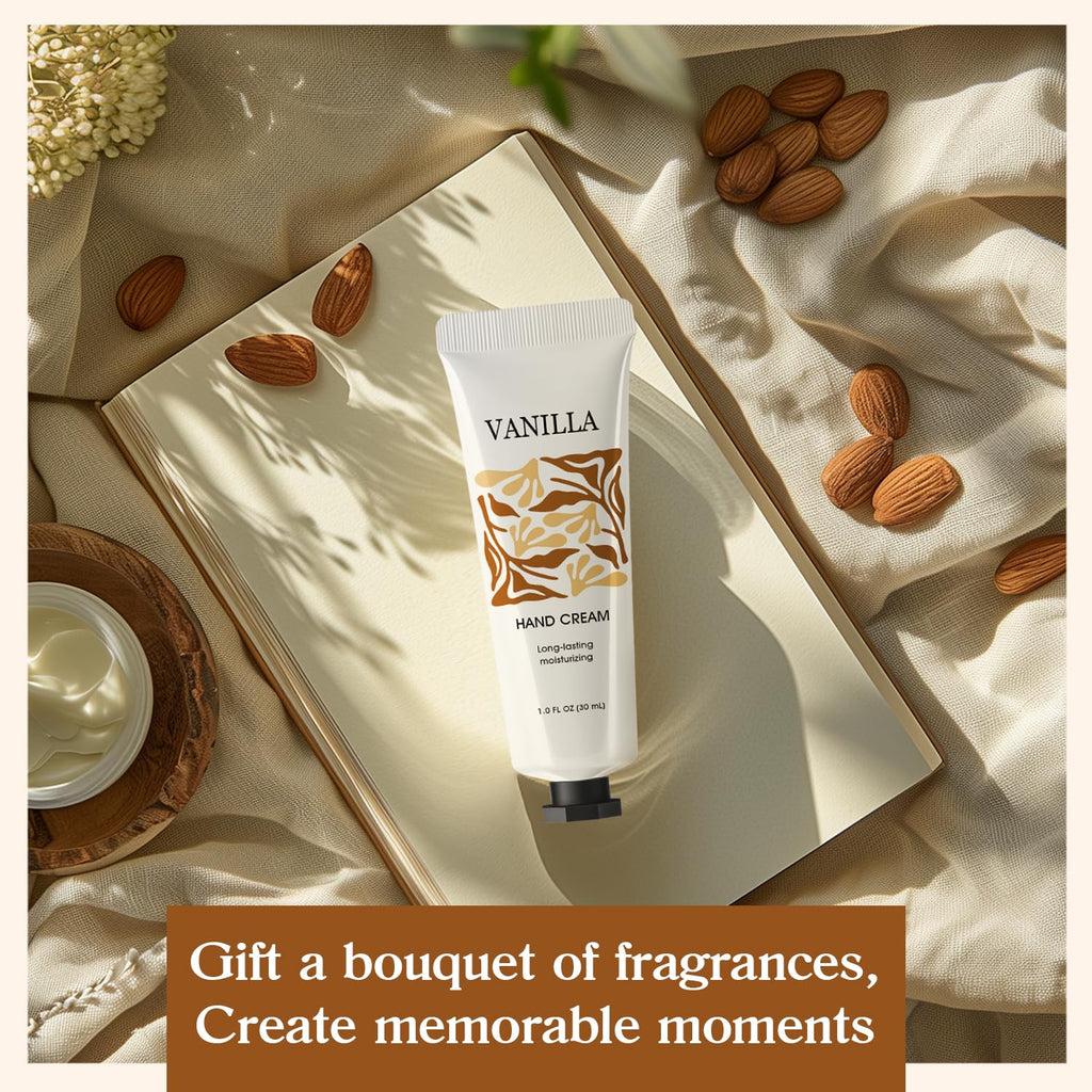 Hand Cream with Plant Extracts, Travel Size Moisturizing Hand Lotion