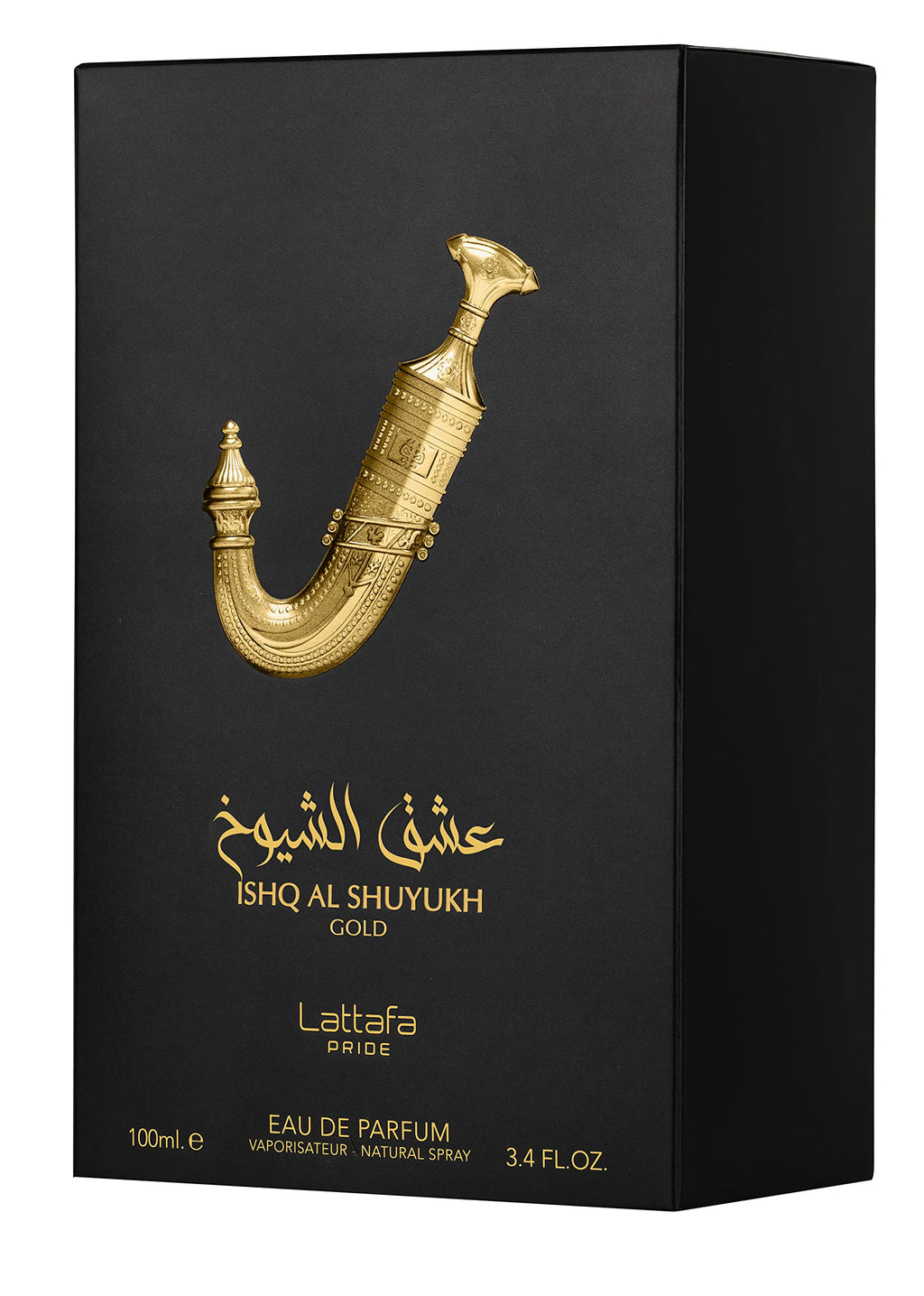 Lattafa Pride Ishq Al Shuyukh Gold Unisex Eau de Parfum Spray, 3.4 oz