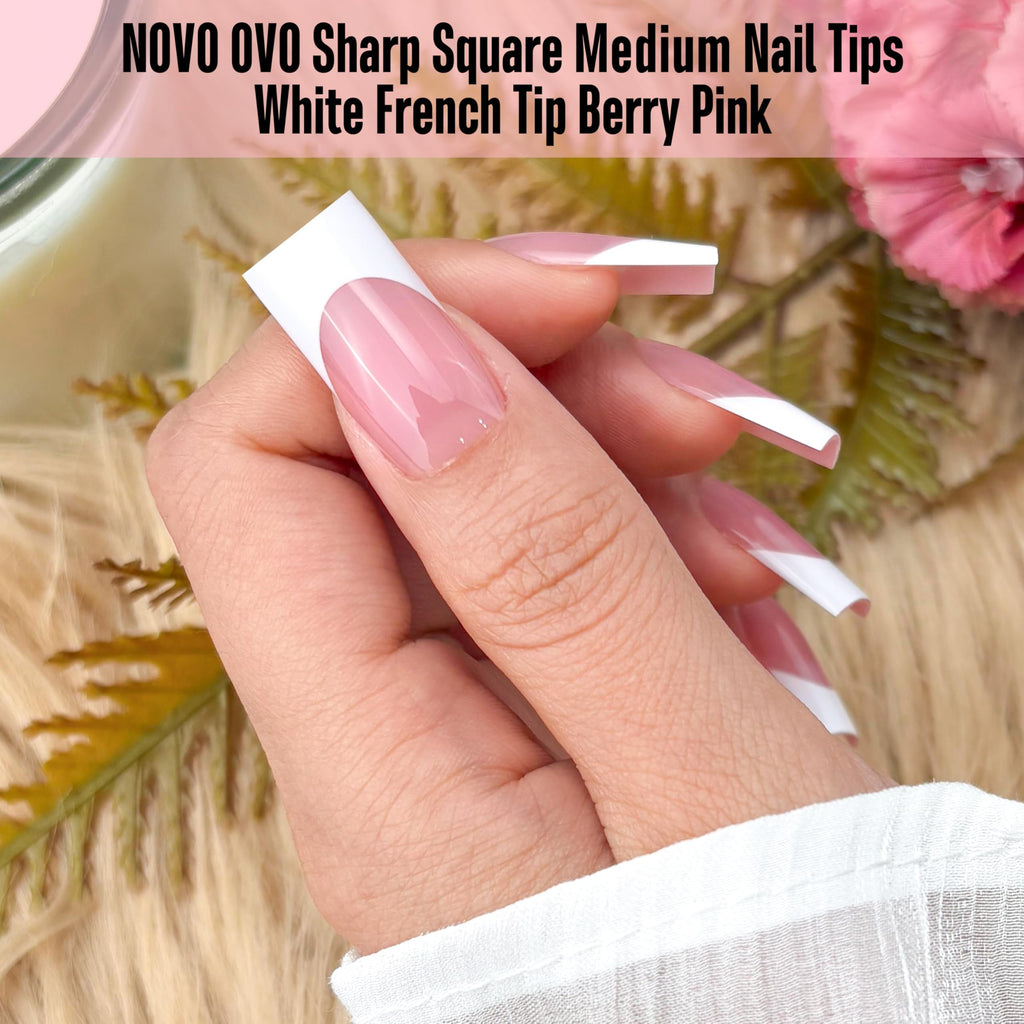 NOVO OVO Soft Gel Full Cover Nail Tips