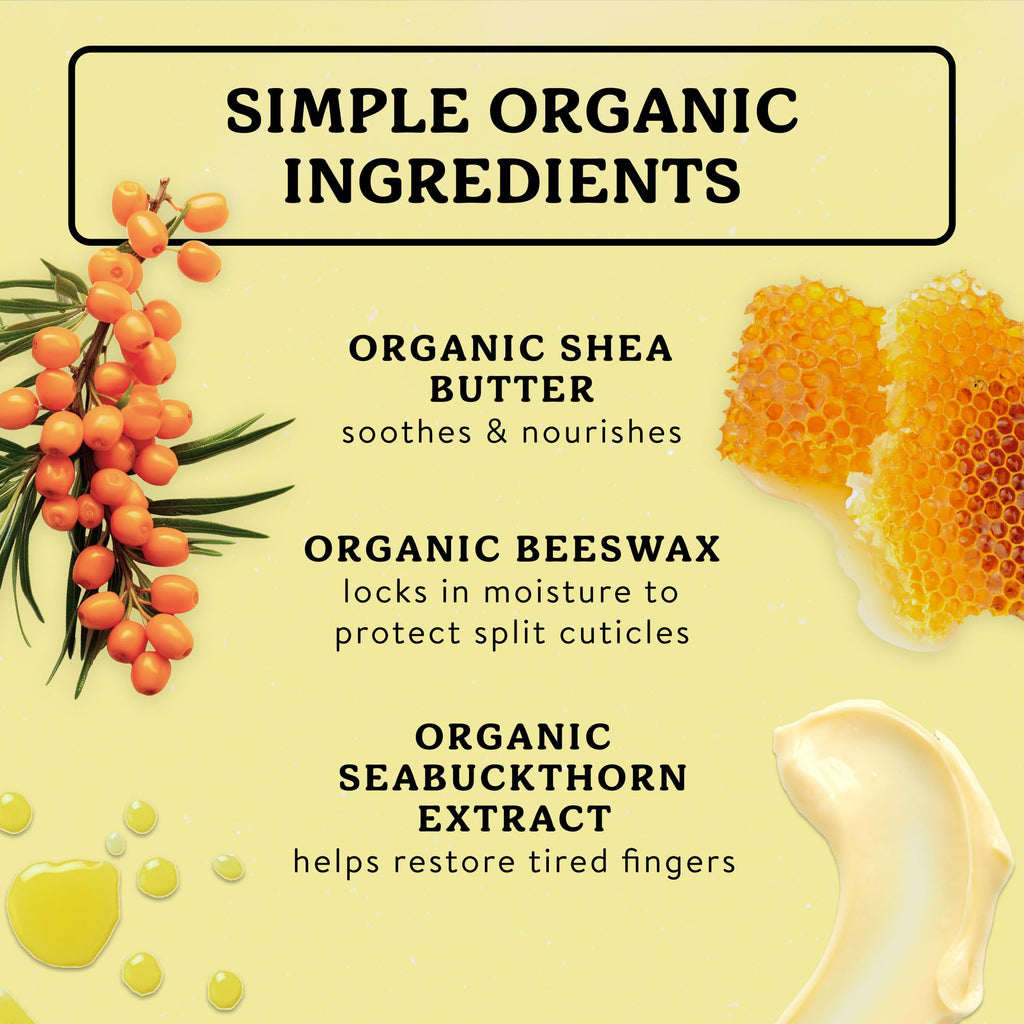 Badger Organic Cuticle Cream Balm with Shea Butter