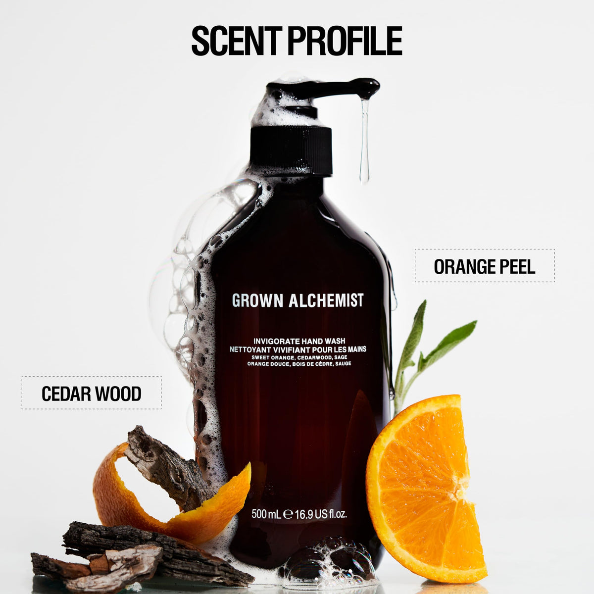 Grown Alchemist Invigorate Hand Wash with Aloe & Botanical Extracts