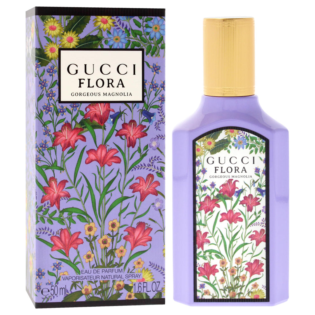 Gucci Flora Gorgeous Magnolia Eau de Parfum Spray for Women, 1.6 Ounce