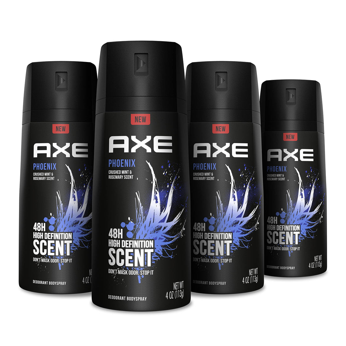 AXE Phoenix Men's Aluminum-Free Body Spray Deodorant, 4 oz