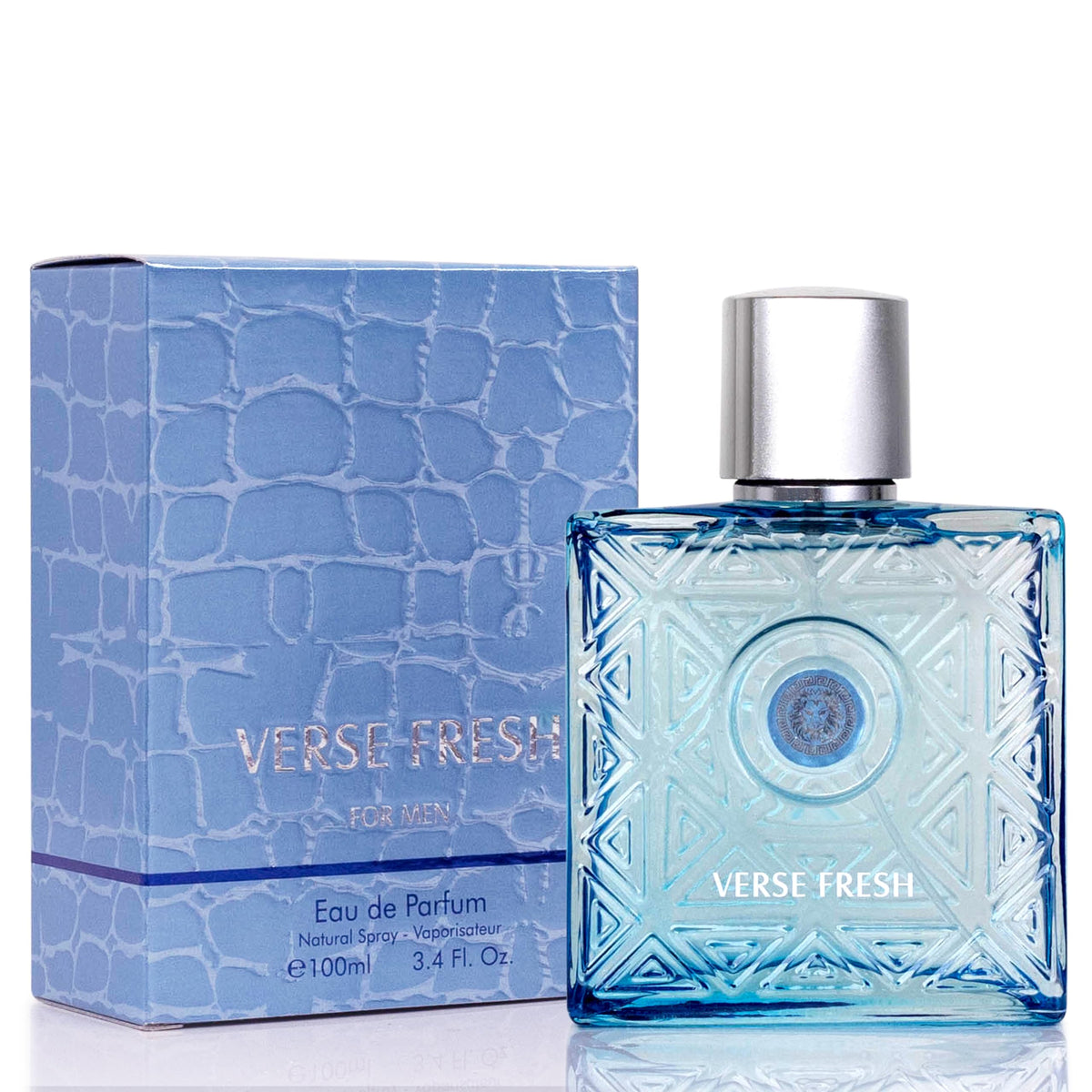 NovoGlow Verse Fresh for Men Eau de Parfum Spray, 3.4 Fl Oz