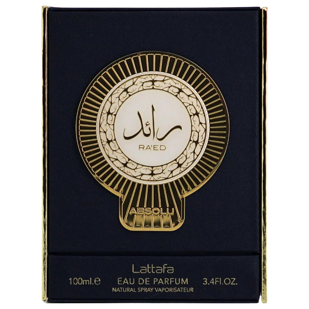 Lattafa Ra'ed Absolu Eau de Parfum Spray, Sweet Gourmand Woody Amber Fragrance, 100 ml
