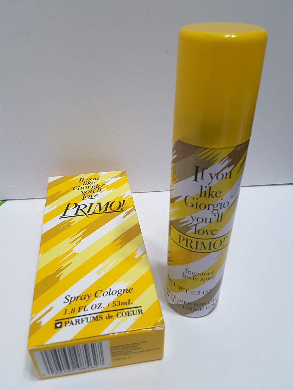 Primo by Parfums de Coeur Women's Cologne & Deodorant Spray Bundle, 1.8 oz + 2.5 oz