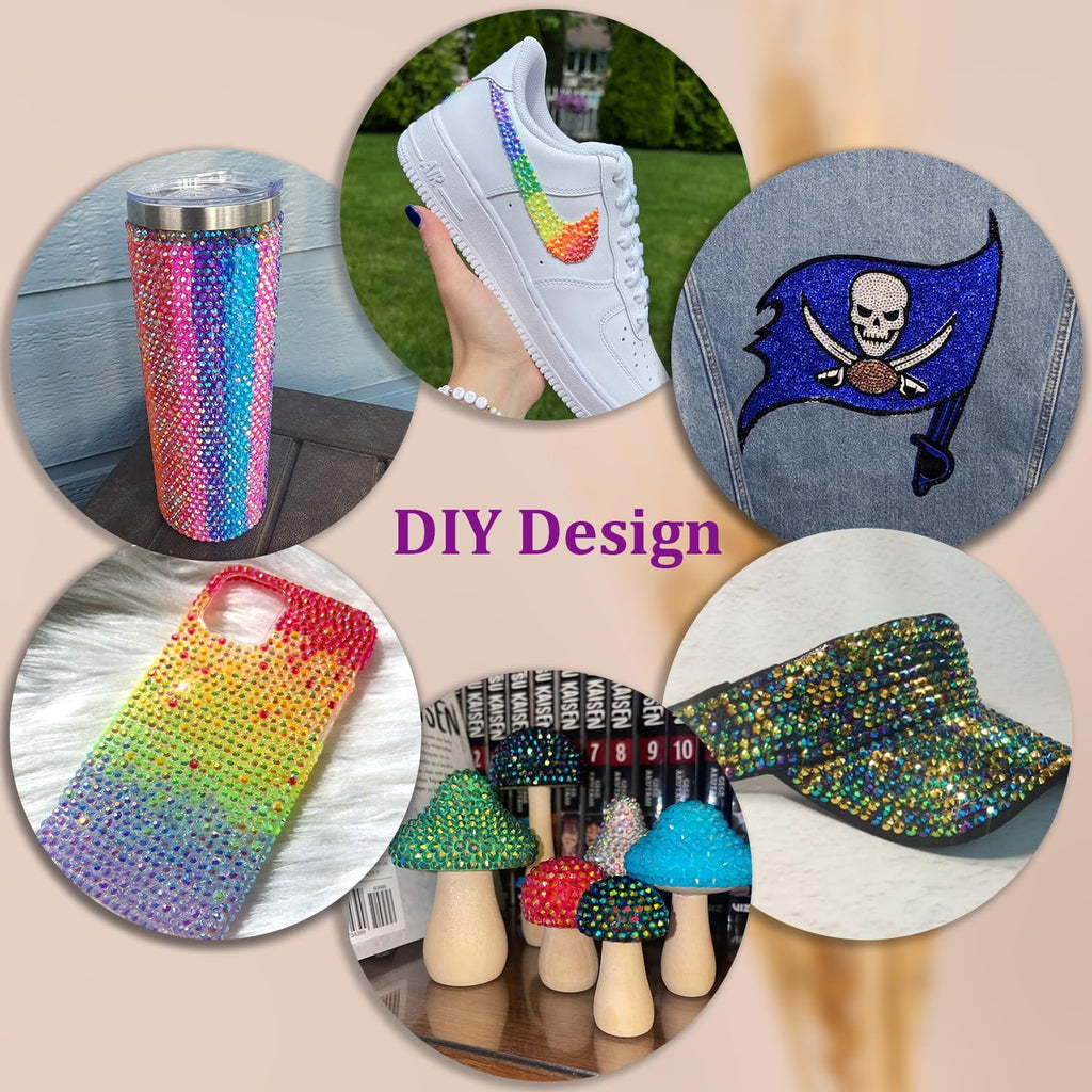 Flatback Resin Rhinestones for DIY Crafts