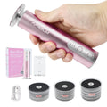 APRELM Rechargeable Electric Foot Callus Remover with 3-Grit Sandpaper Discs
