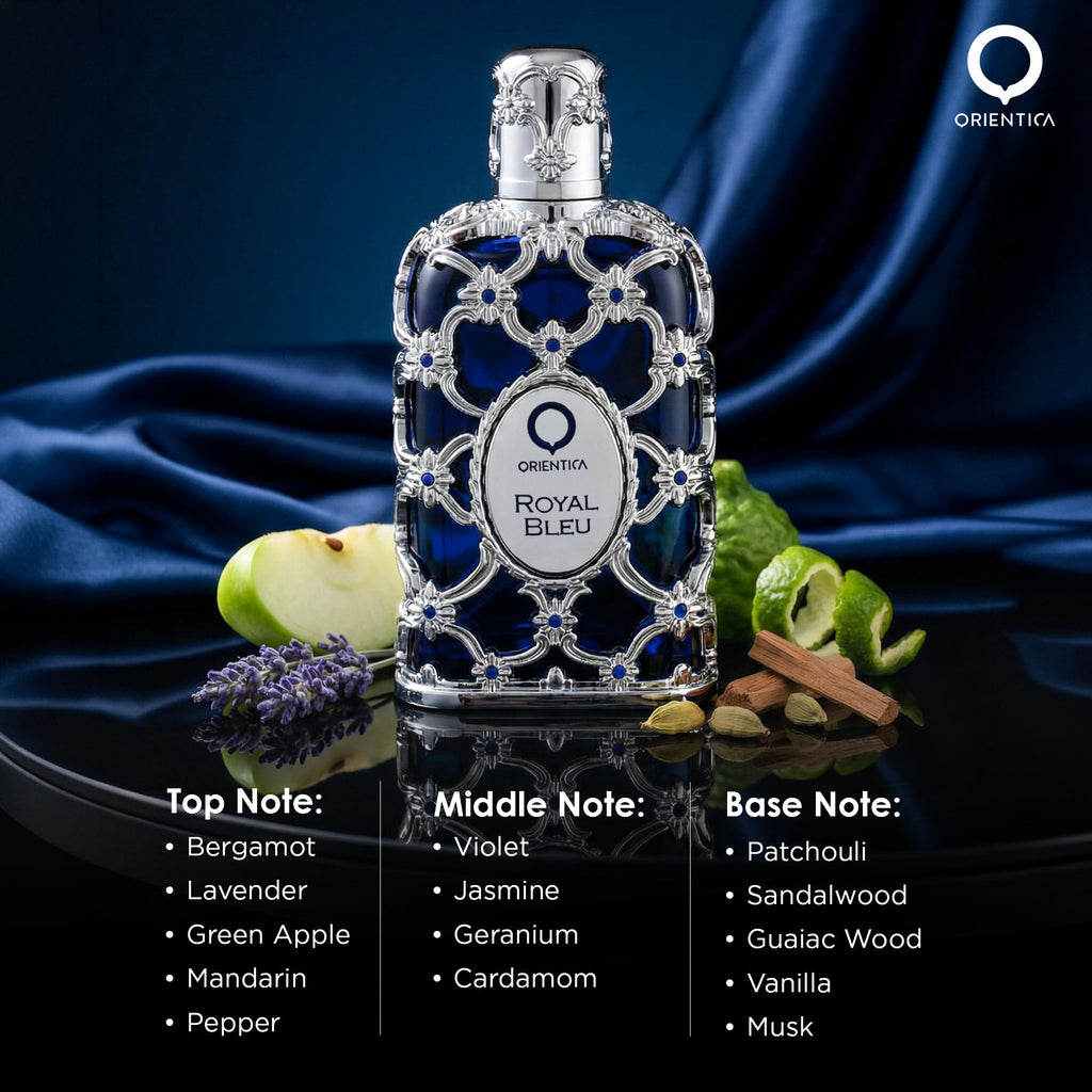 Orientica Royal Bleu Fresh Woody Arabic Fragrance