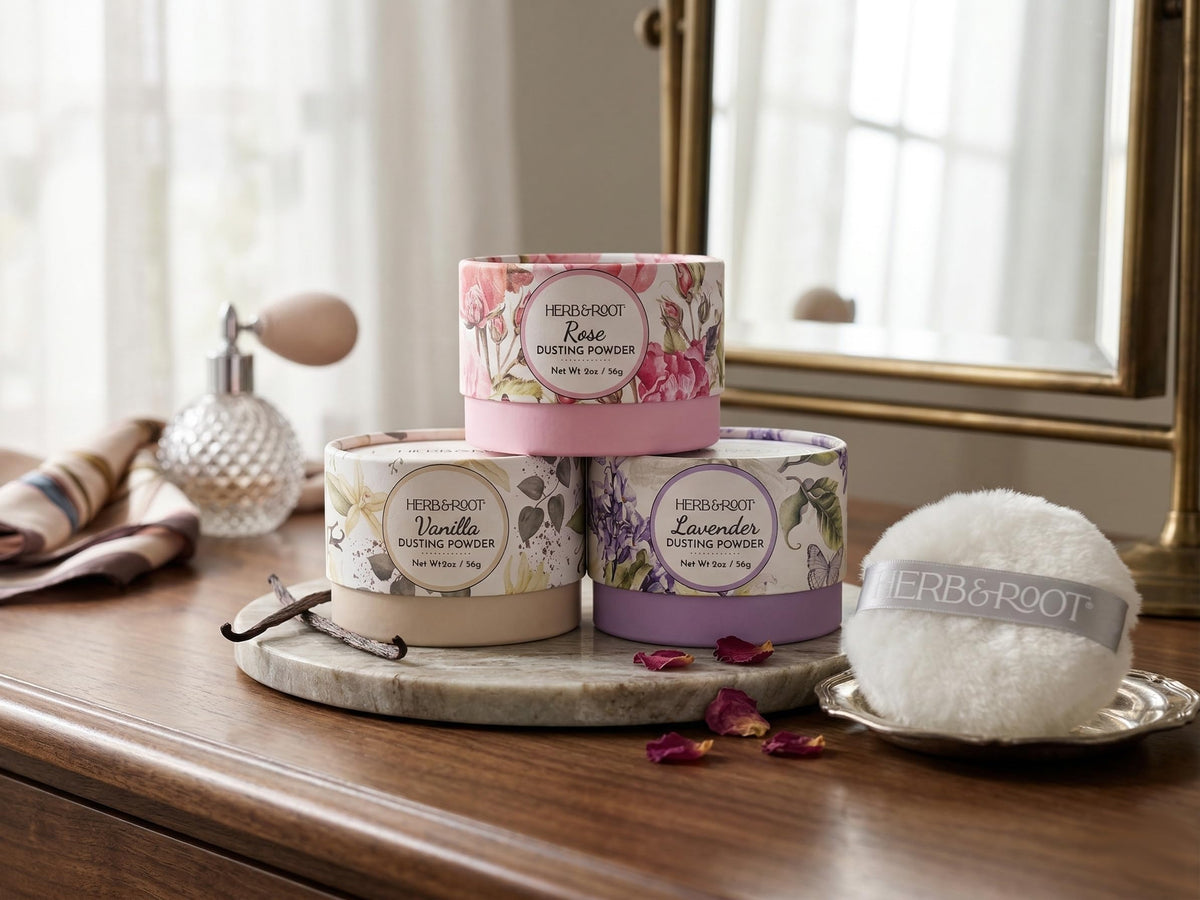 Herb & Root Talc-Free Body Dusting Powder