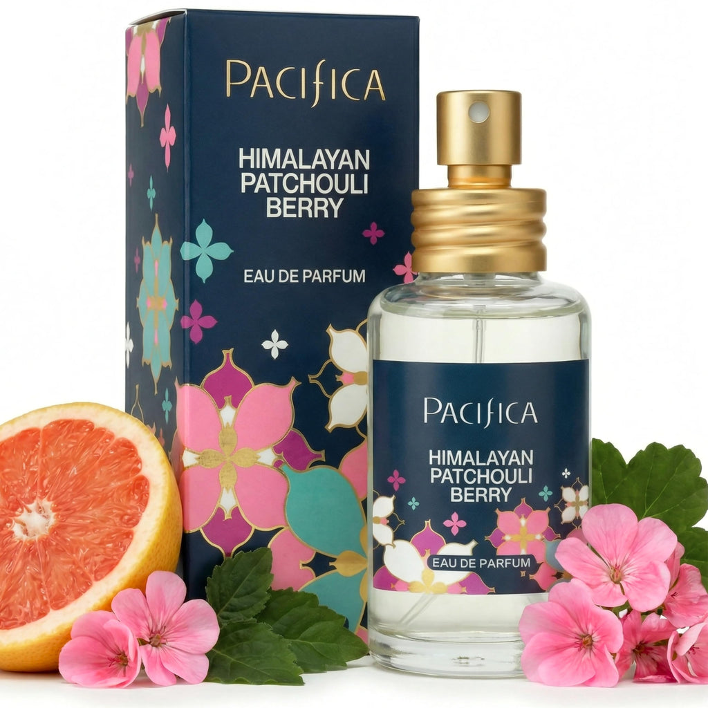 Pacifica Beauty Himalayan Patchouli Berry Spray Perfume with Grapefruit and Patchouli