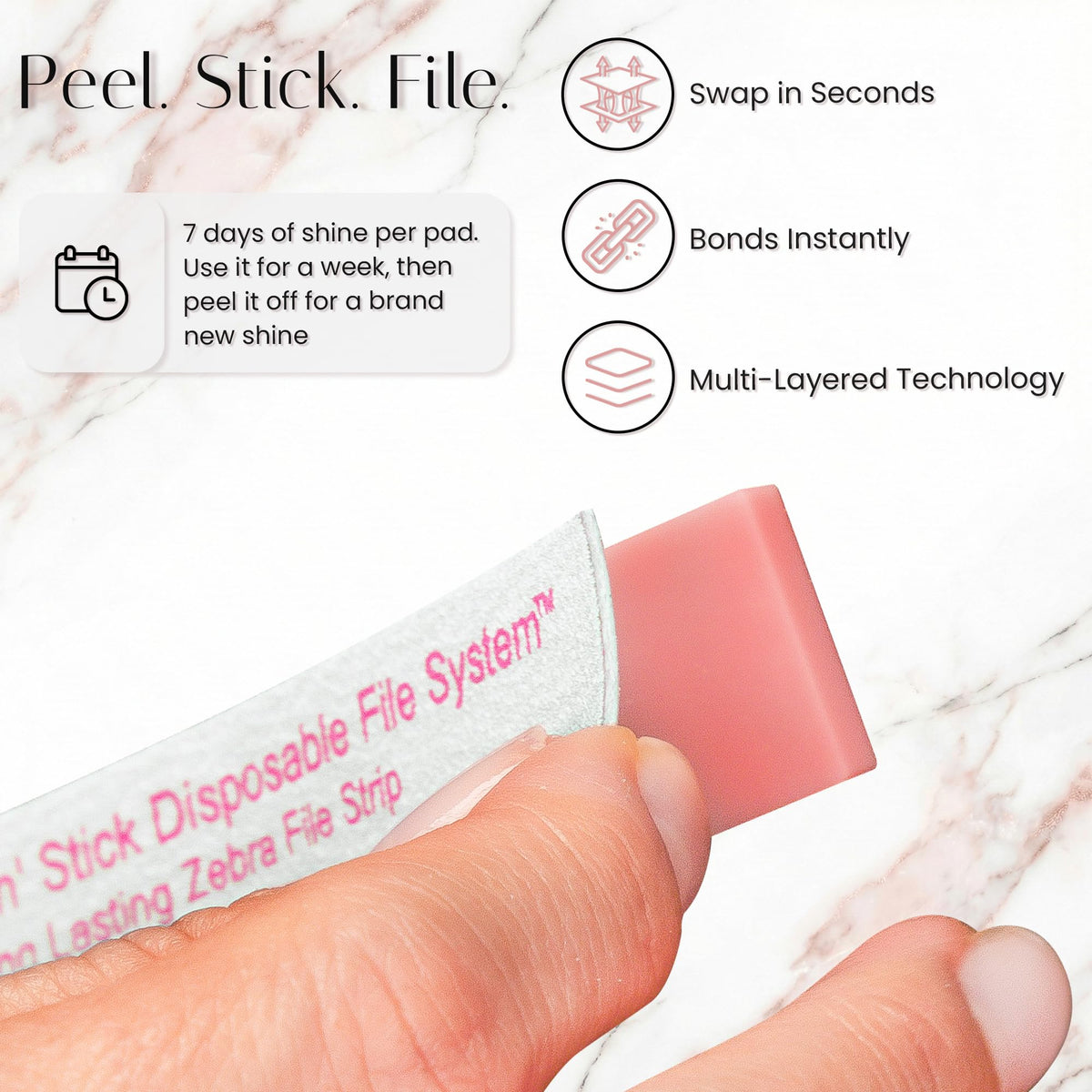 Tammy Taylor 100/180 Grit Nail Files for Manicure and Pedicure Care
