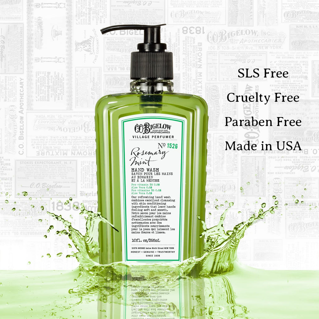 C.O. Bigelow Rosemary Mint Moisturizing Hand Wash with Aloe Vera